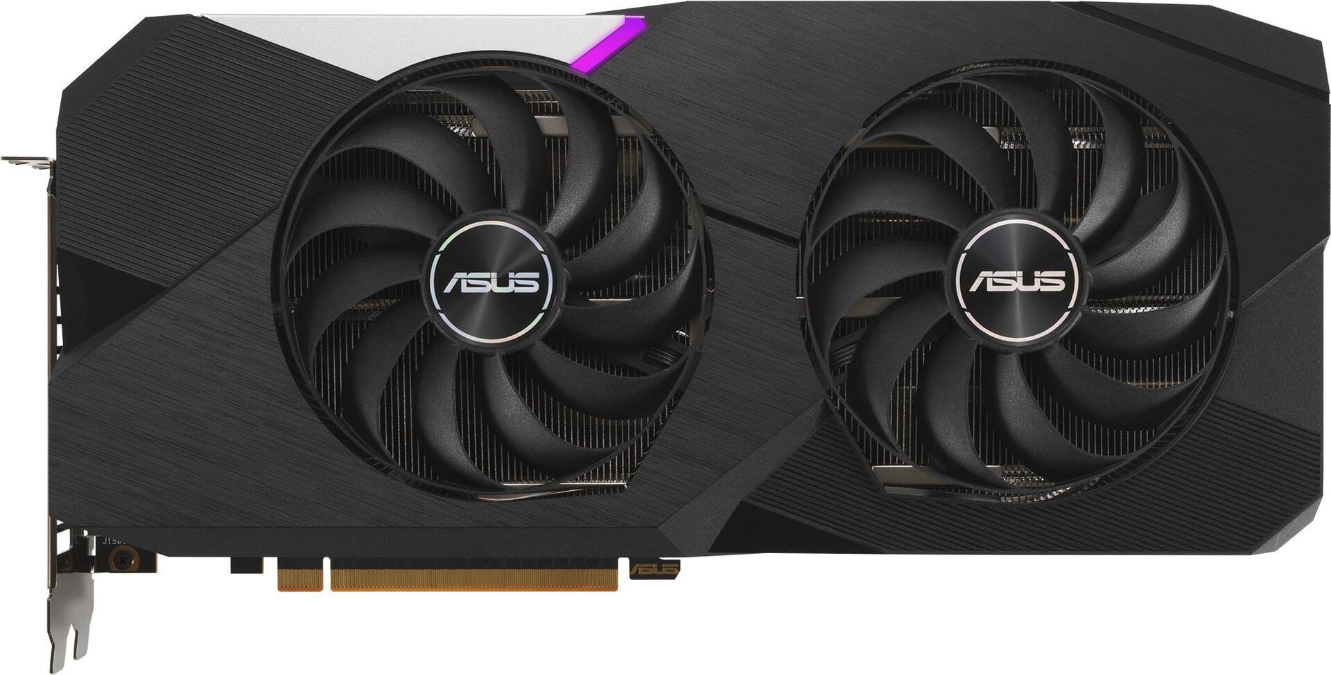 ASUS DUAL-RX6700XT-O12G – OC Edition – Grafikkarten – Radeon RX 6700 XT – 12 GB GDDR6 – PCIe 4.0 – HDMI, 3 x DisplayPort