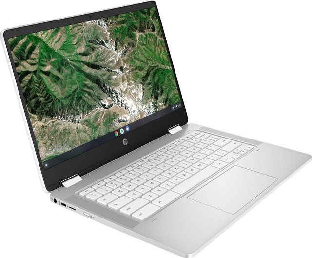 HP 14a-ca0218ng Chromebook (35,6 cm/14 Zoll, Intel Pentium Silber N5030, UHD Graphics 605, Plus Chromebook)