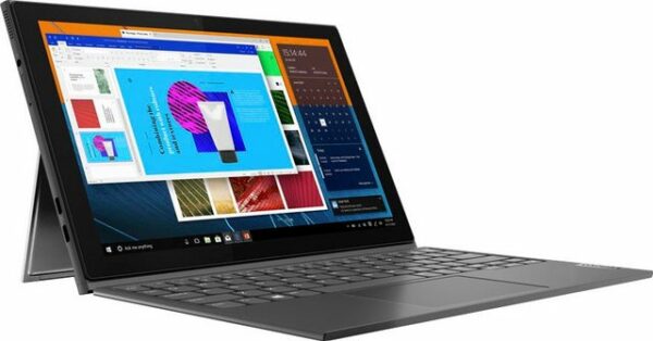 Handliches Notebook mit Das IdeaPad Duet 3 10IGL5 ist ein Notebook der Marke Lenovo. Das vorinstallierte Betriebssystem Microsoft Windows 11 Home (64 Bit) lässt dich direkt mit der Arbeit beginnen. Peripheriegeräte kannst du einfach per USB-Schnittstelle anschließen. In der Front- sowie Rückseite ist eine Kamera eingebaut