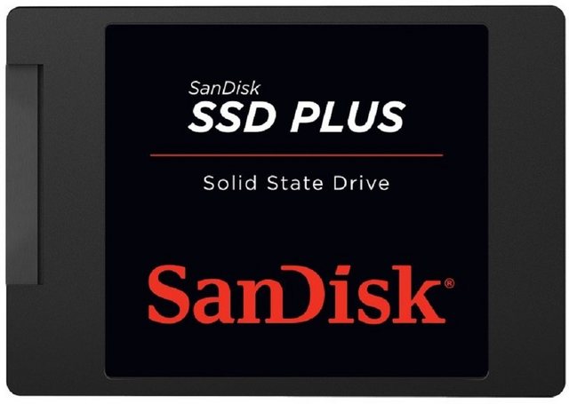 SanDisk SSD Plus 480 GB interne SSD Festplatte Sata III 2