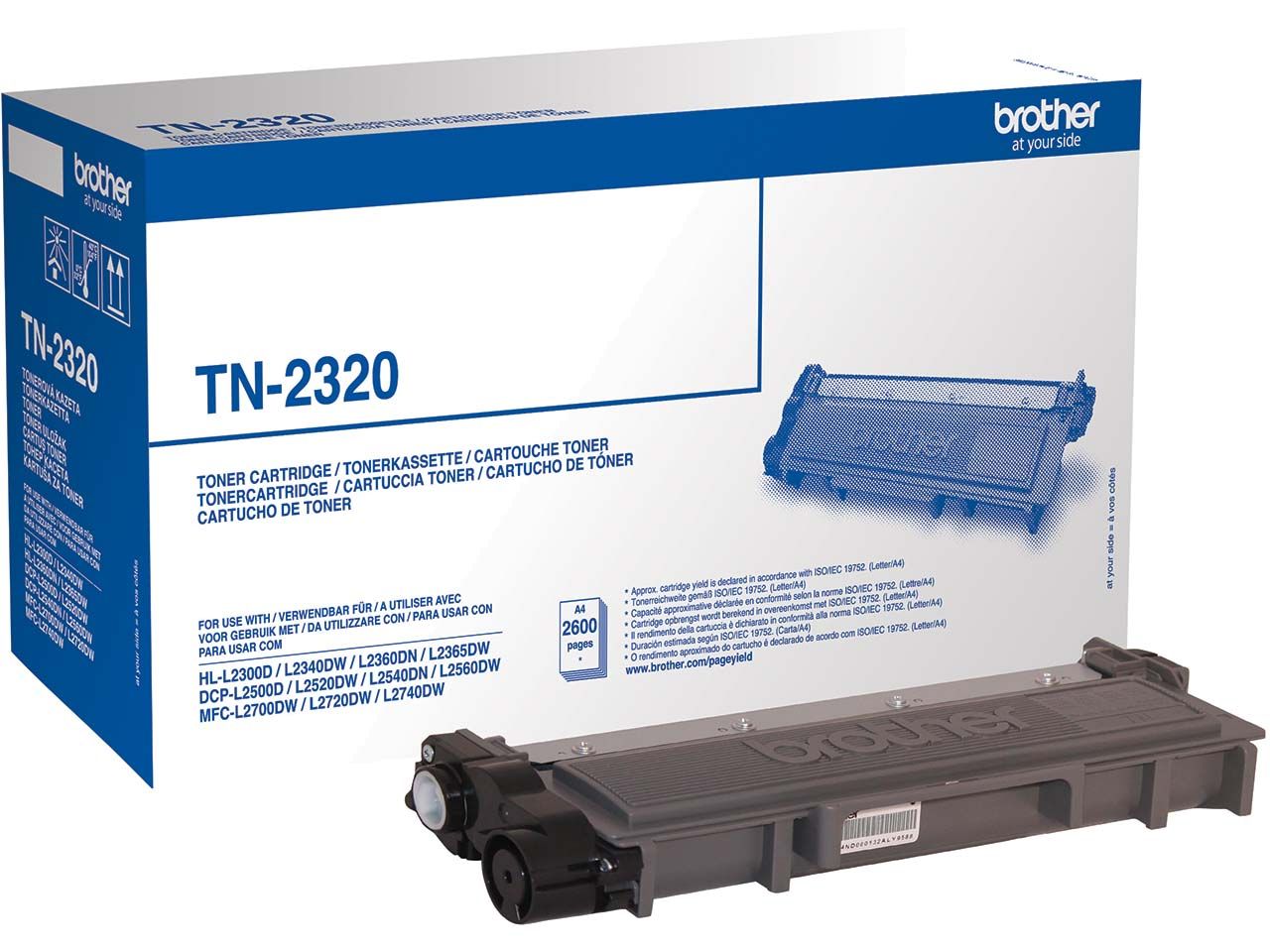 Brother Toner TN-2320 schwarz