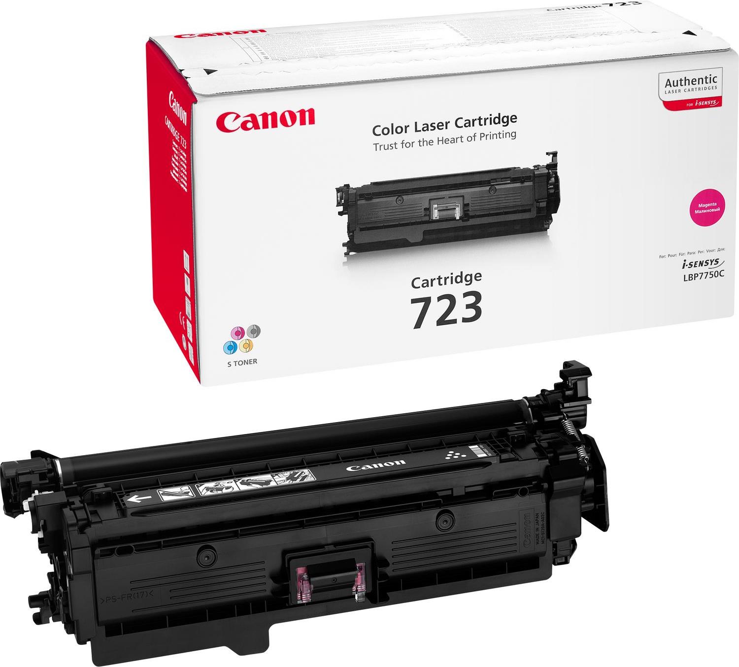 Kurzinfo: Canon 723 M - Magenta - Original - Tonerpatrone - für i-SENSYS LBP7750Cdn Gruppe Druckerverbrauchsmaterial Hersteller Canon Hersteller Art. Nr. 2642B011 Modell 723 M EAN/UPC 4960999915753 Produktbeschreibung: Canon 723 M - Magenta - Original - Tonerpatrone Produkttyp Tonerpatrone Drucktechnologie Laser Druckfarbe Magenta Kapazität Bis zu 8500 Seiten ISO/IEC 19798 Kompatibel mit I-SENSYS LBP7750Cdn Ausführliche Details Verbrauchsmaterial Verbrauchsmaterialtyp Tonerpatrone Drucktechnologie Laser Farbe Magenta Enthaltene Anz. 1er-Pack Kapazität Bis zu 8500 Seiten ISO/IEC 19798 Verschiedenes Farbkategorie Purpur Informationen zur Kompatibilität Kompatibel mit Canon i-SENSYS LBP7750Cdn