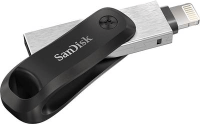 SanDisk iXpand Go – USB-Flash-Laufwerk – 256GB – USB3.0 / Lightning (SDIX60N-256G-GN6NE)