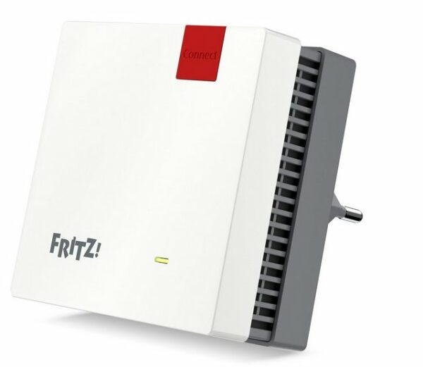 AVM FRITZ!Repeater 1200 AX Ultraschnelles Wi-Fi 6 im gesamten Heimnetz Der FRITZ!Repeater 1200 AX erhöht schnell und einfach die Reichweite jedes WLANs. Innovatives Wi-Fi 6 sorgt für höhere Datenraten und eine bessere Verteilung der verfügbaren Bandbreite an alle verbundenen Endgeräte. Gleichzeitig sorgt der FRITZ!Repeater 1200 AX für eine perfekte Funkabdeckung bis in den letzten Winkel von Haus und Wohnung. Mit Wi-Fi 6 optimales WLAN für alle Geräte Der neue Standard Wi-Fi 6 trägt der stetig wachsenden Zahl an WLAN-Geräten Rechnung. Von Smartphones über Tablets