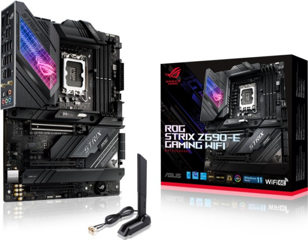 Kurzinfo: ASUS ROG STRIX Z690-E GAMING WIFI - Motherboard - ATX - LGA1700-Sockel - Z690 Chipsatz - USB-C Gen2