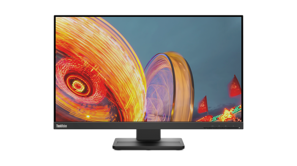 Lenovo ThinkVision E24q-20. Bildschirmdiagonale: 60,5 cm (23.8 ), Bildschirmauflösung: 2560 x 1440 Pixel, HD-Typ: Quad HD, Bildschirmtechnologie: LED, Reaktionszeit: 6 ms, Natives Seitenverhältnis: 16:9, Blickwinkel, horizontal: 178°, Blickwinkel, vertikal: 178°. Eingebaute Lautsprecher. VESA-Halterung. Produktfarbe: Schwarz [Energieklasse F] (62CFGAT1EU)