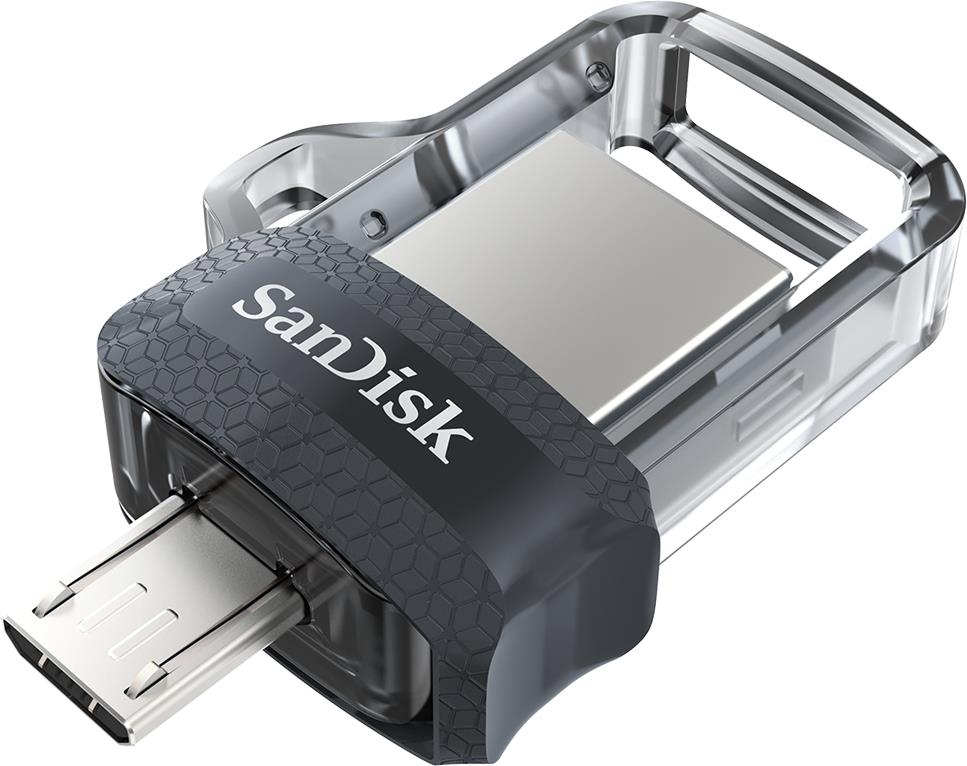 SanDisk Ultra Dual M3.0 – USB-Flash-Laufwerk – 256 GB – USB 3.0 / micro USB