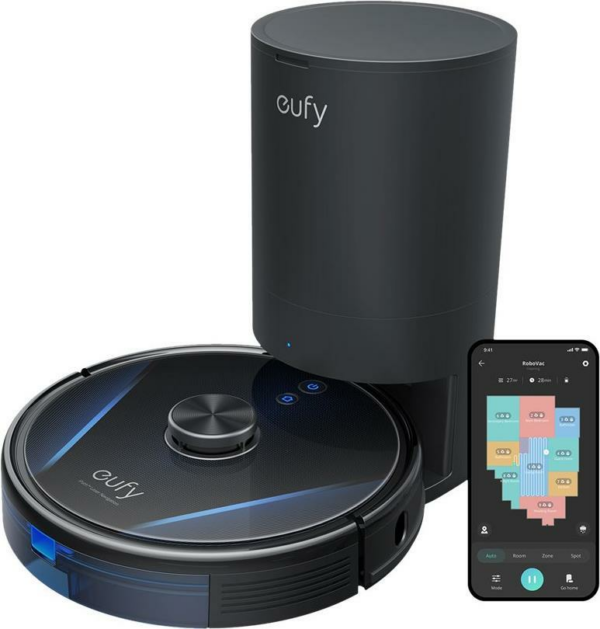 eufy ANKER RoboVac LR30 Hybrid+ Saugroboter mit Absaugstation