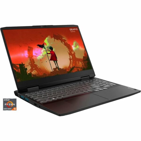 Das IdeaPad Gaming 3 15ACH6 (82SC000PGE) bietet reichlich Power auf Basis der Ryzen-Architektur von AMD. Dieses Notebook hat mit einem AMD Ryzen 5 6600H Sechskern-Prozessor