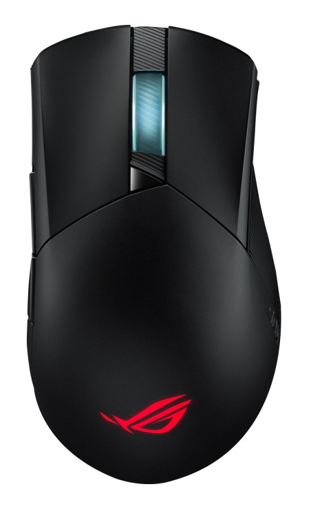 ASUS ROG Gladius III Wireless – rechts – Optisch – RF Wireless + Bluetooth + USB Type-A – 19000 DPI – Schwarz