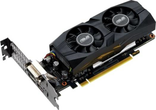 ASUS GTX1650-4G-LP-BRK GTX1650 DVI HDMI DP 4G