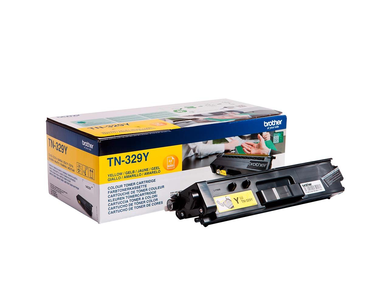 Brother Toner TN-329Y gelb