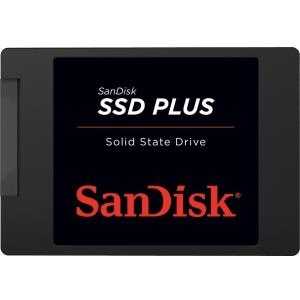 SanDisk PLUS – SSD – 480GB – intern – 6,4 cm (2.5) – SATA 6Gb/s (SDSSDA-480-G26)