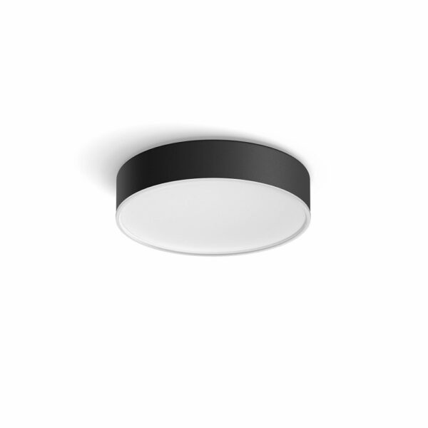 Philips Hue White Amb. Enrave Deckenleuchte S schwarz 1200lm inkl. Dimmschalter 8718696176429 / 8718696176429 - .