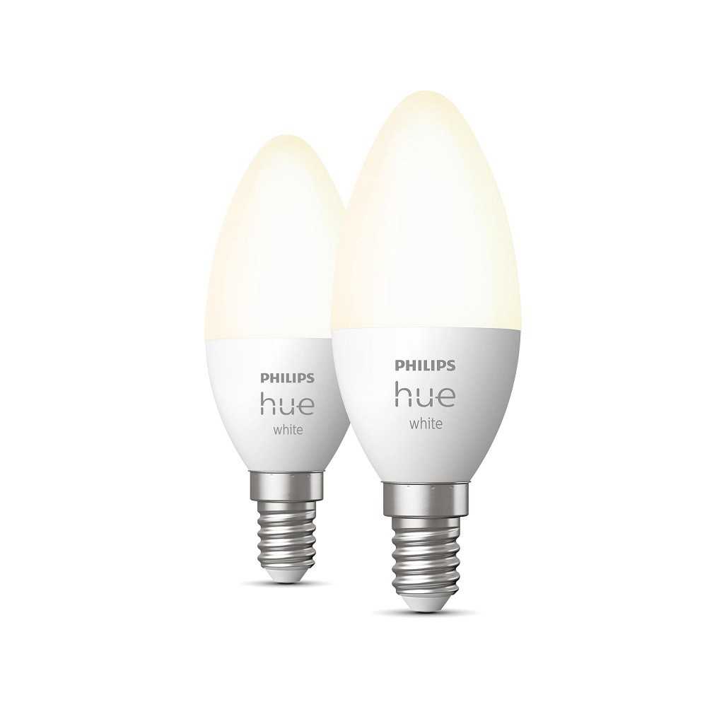 Philips Hue E14 White E14 Doppelpack 2x470lm, 8719514320628