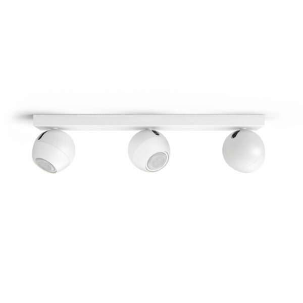 Philips Hue White Amb. Buckram Spot 3 flg. Weiß 3x350lm inkl. Dimmschalter 8719514339101 / 8719514339101 - .