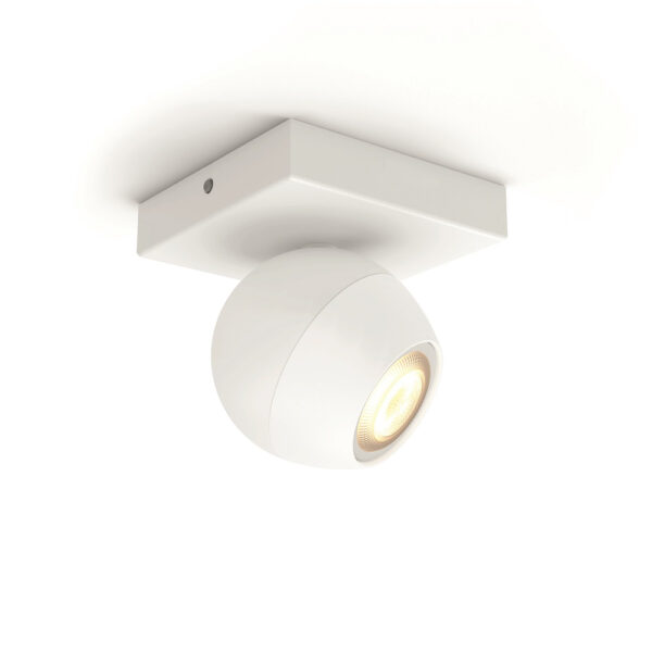 Philips Hue White Amb. Buckram Spot 1 flg. weiß 350lm inkl. Dimmschalter 8719514339224 / 8719514339224 - .