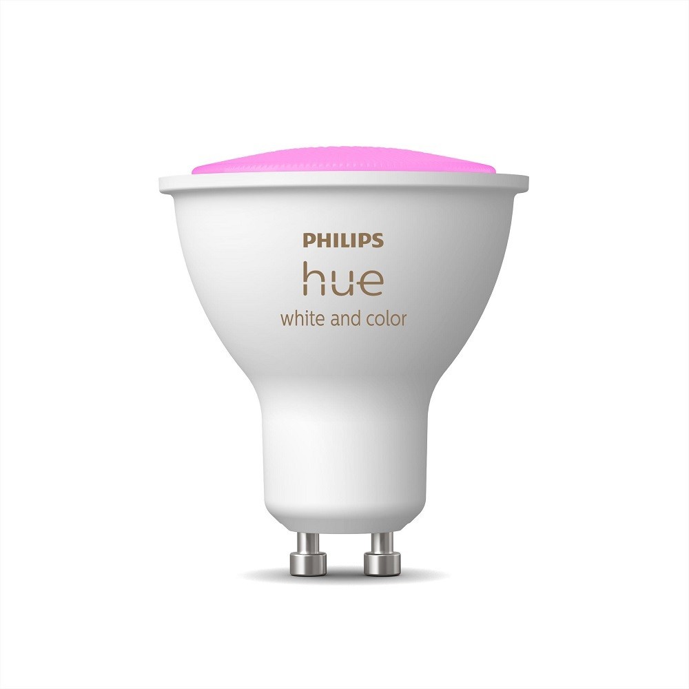 Philips Hue White & Col. Amb. GU10 Einzelpack 230lm 8719514339880 / 8719514339880 - .