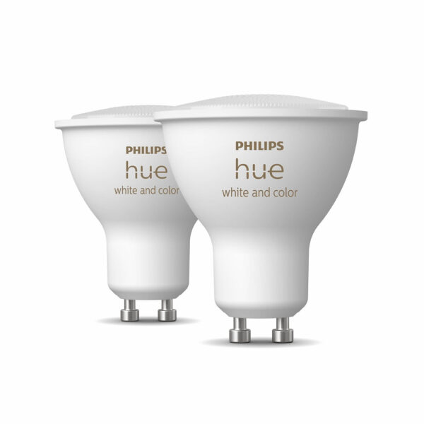 Philips Hue White & Col. Amb. GU10 Doppelpack 2x230lm 8719514340084 / 8719514340084 - .