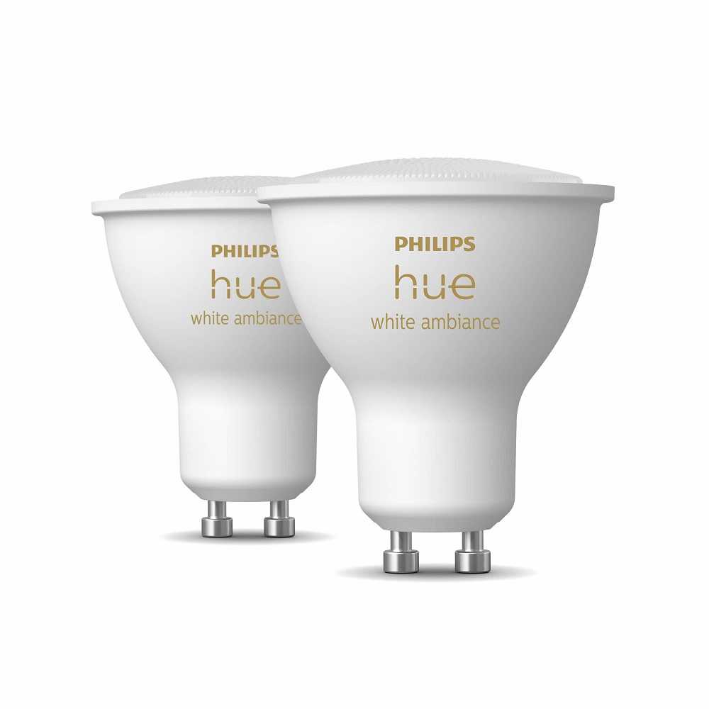 Philips Hue GU10 White Ambiance GU10 Doppelpack 2x230lm, 8719514340121