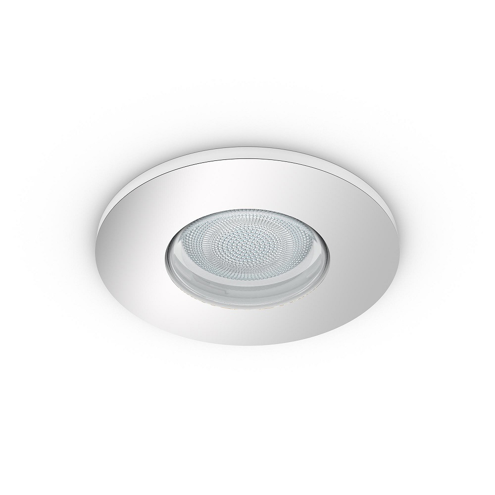 Philips Hue Innenleuchten White Amb. Adore Deckenspots Rund 1 Flg. Silber 350lm Inkl. Dimmschalter, 8719514340794