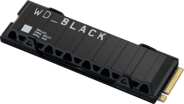 WD_BLACK SN850X NVMe SSD with Heatsink 2TB Retail NVMe / PCIe Gen4 / 7300MB/s (WDBB9H0020BNC-WRSN)