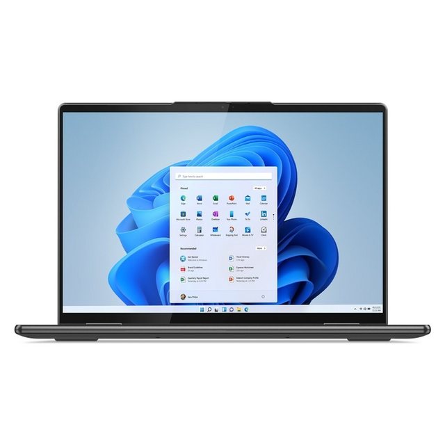 Lenovo Yoga 7 6600U Hybrid (2-in-1) 35,6 cm (14 Zoll) Touchscreen 2.8K AMD Ryzen™ 5 16 GB Business-Notebook