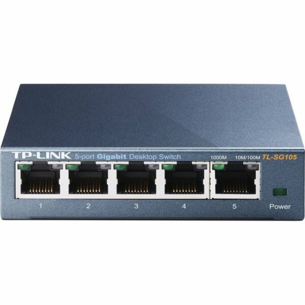 Der 5-Port-Gigabit-Desktop-Switch TL-SG105 von TP-LINK bietet eine einfache Möglichkeit