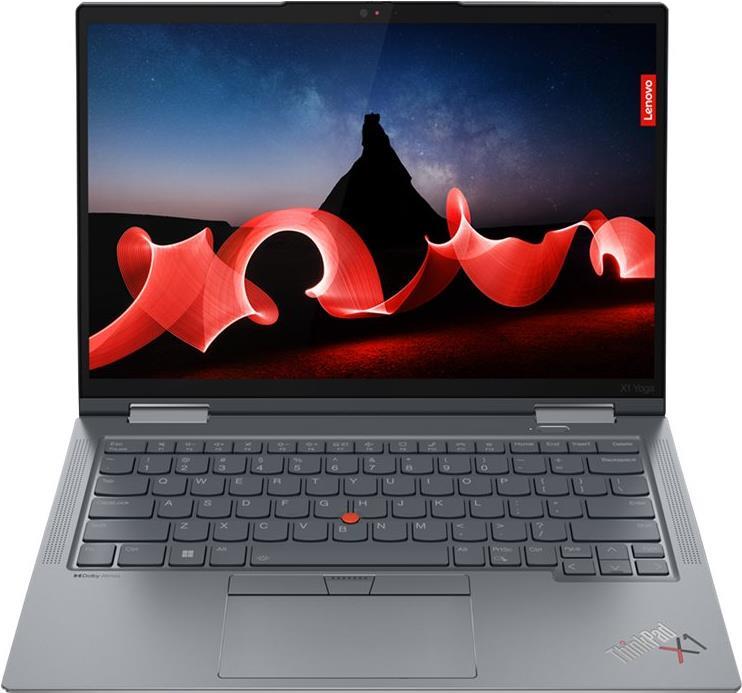 Lenovo ThinkPad X1 Yoga Gen 8 21HQ – Flip-Design – Intel Core i5 1335U / 1.3 GHz – Evo – Win 11 Pro – Intel Iris Xe Grafikkarte – 16 GB RAM – 512 GB SSD TCG Opal Encryption 2, NVMe, Performance – 35.6 cm (14) IPS Touchscreen 1920 x 1200 – NFC, 802.11a/b/g/n/ac/ax (Wi-Fi 6E) – 4G LTE – Storm Gray – kbd: Deutsch – mit 3 Year Lenovo Premier Support, TP Halo WHB, CO2 Offset 0.5 ton