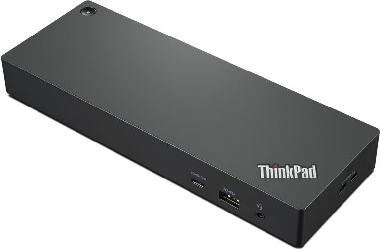 Lenovo ThinkPad Universal Thunderbolt 4 Dock – Dockingstation – Thunderbolt 4 – HDMI, 2 x DP – GigE – 135 Watt – Chile, Italien – für ThinkBook 13x G2 IAP, ThinkPad E14 Gen 4, L13 Yoga Gen 3, T14s Gen 3, X13 Yoga Gen 3 (40B00135IT)