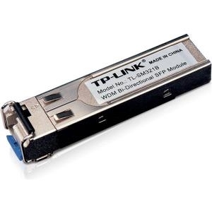 TP-LINK TL-SM321B – SFP (Mini-GBIC)-Transceiver-Modul – Gigabit Ethernet – 1000Base-BX – LC/UPC Einzelmodus – bis zu 10 km – 1310 (TX) / 1550 (RX) nm