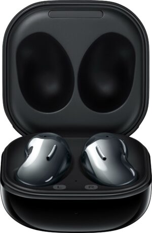 Samsung Galaxy Buds Live – True Wireless-Kopfhörer mit Mikrofon – im Ohr – Bluetooth – aktive Rauschunterdrückung – Mystic Black