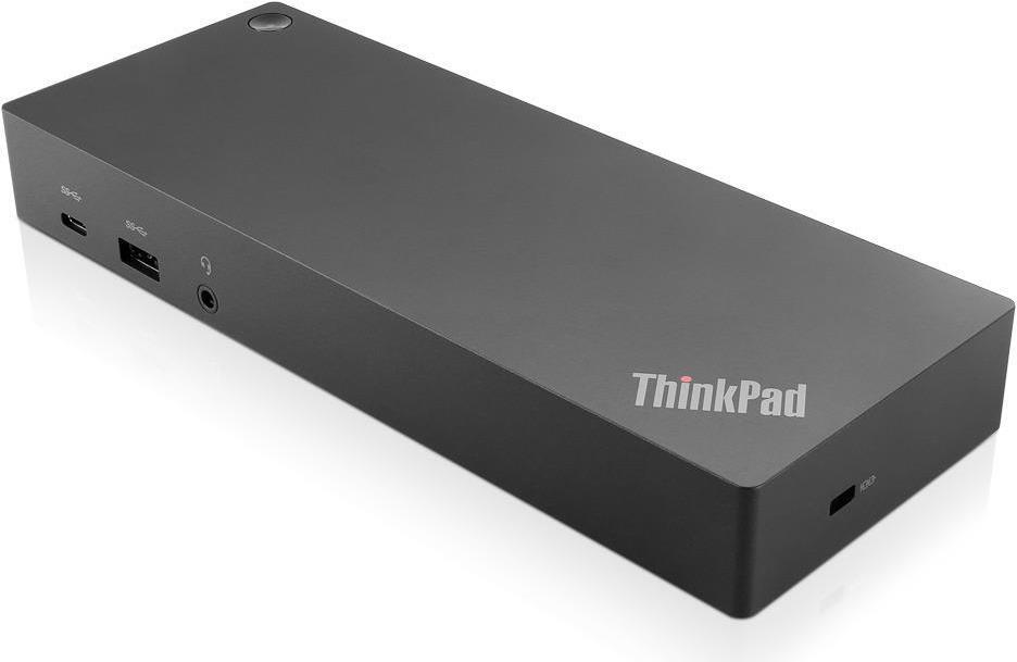 Lenovo ThinkPad Hybrid USB-C with USB-A Dock Kabelgebunden USB 3.2 Gen 2 (3.1 Gen 2) Type-C Schwarz (40AF0135SA)