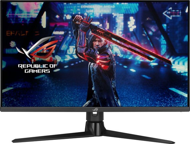 Der ROG Strix XG32UQ ist ein professioneller 32 Zoll 4K UHD IPS Gaming Monitor