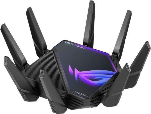 Kurzinfo: ASUS ROG Rapture GT-AXE16000 - Wireless Router - Switch mit 6 Ports - 10 GigE