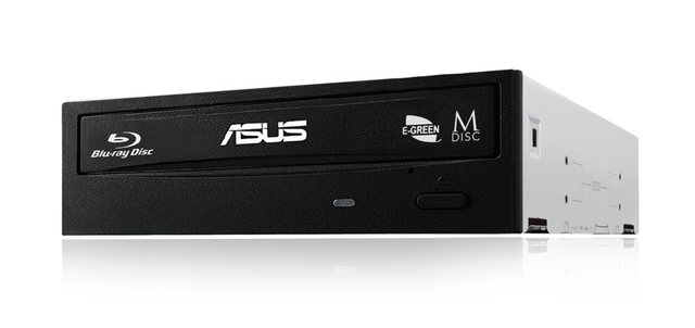 ASUS BW-16D1HT   Blu-Ray-Disc-Laufwerk mit 16-facher SchreibgeschwindigkeitExtrem schnelle 16-fache Blu-ray-Schreibgeschwindigkeit ermöglicht ein 25GB Daten-Backup in nur 8 MinutenM-Disc-Unterstützung - Sicherung von persönlichen Erinnerungen sowie sonstige Daten bis zu 1.000 JahrenBDXL-Unterstützung - bis zu 128GB an Daten auf nur einem Datenträger speichernE-Green-Technologie für einen um bis zu 50% reduzierten StromverbrauchDoppelte Sicherheit mit Passwortschutz und verschlüsselten DateinamenBrennen eines Datenträgers in nur drei einfachen Schritten dank benutzerfreundlicher OberflächeAtemberaubendes 3D-Blu-ray-Erlebnis (nur im PRO-Paket)Dolby Digital® und DTS HD® für einen absolut beeindruckenden Surround-Sound (nur im PRO-Paket)                Der ASUS BW-16D1HT ist ein leistungsstarker sowie energiesparender Blu-ray-Brenner