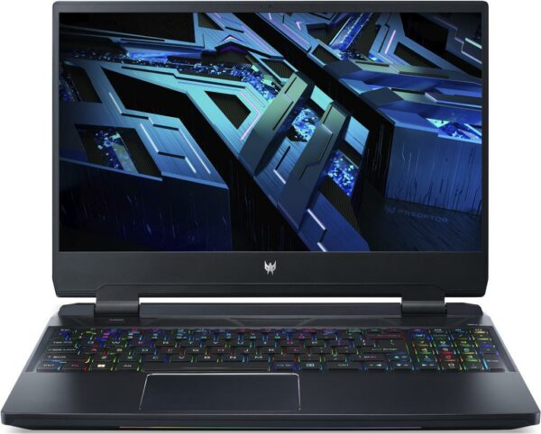 Kurzinfo: Acer Predator Helios 300 PH315-55 - Intel Core i7 12700H - Win 11 Home - GF RTX 3070 - 16 GB RAM - 1.024 TB SSD NVMe - 39.6 cm (15.6) IPS 1920 x 1080 (Full HD) @ 165 Hz - Wi-Fi 6E - Tiefschwarz - kbd: Deutsch Gruppe Notebooks Hersteller Acer Hersteller Art. Nr. NH.QGNEV.001 EAN/UPC 4710886980148 Produktbeschreibung: Acer Predator Helios 300 PH315-55 - 39.6 cm (15.6) - Core i7 12700H - 16 GB RAM - 1.024 TB SSD - Deutsch Produkttyp Notebook Betriebssystem Win 11 Home Prozessor Intel Core i7 (12. Gen.) 12700H (4.7 GHz) / 24 MB Cache Speicher 16 GB DDR5 (1 x 16 GB) Speicherkapazität 1.024 TB SSD - NVMe Bildschirm 39.6 cm (15.6) LED-Hintergrundbeleuchtung 1920 x 1080 / Full HD @ 165 Hz Grafik NVIDIA GeForce RTX 3070 Videospeicher 8 GB GDDR6 SDRAM Tastatur Deutsch Tastatur Hinterbeleuchtung Ja Numerische Tastatur Ja Integrierte Webcam Ja Netzwerk Bluetooth 5.2