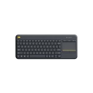 Kurzinfo: Logitech Wireless Touch Keyboard K400 Plus - Tastatur - 2.4 GHz - Deutsch - Schwarz Gruppe Tastaturen Hersteller Logitech Hersteller Art. Nr. 920-007127 EAN/UPC 5099206059252 Produktbeschreibung: Logitech Wireless Touch Keyboard K400 Plus - Tastatur - Deutsch Gerätetyp Tastatur - drahtlos Schnittstelle 2.4 GHz Kabelloser Empfänger Kabelloser Empfänger (USB) Layout Deutsch Tastaturkurzbefehl-Funktion Lautstärkeregler