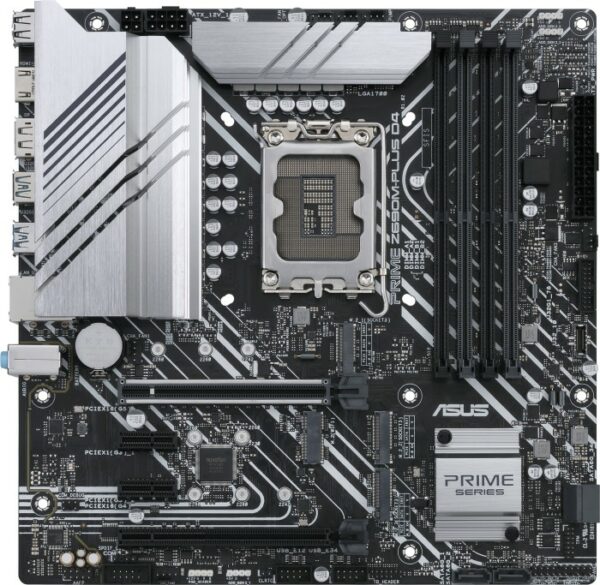 Kurzinfo: ASUS PRIME Z690M-PLUS D4 - Motherboard - micro ATX - LGA1700-Sockel - Z690 Chipsatz - USB-C Gen1