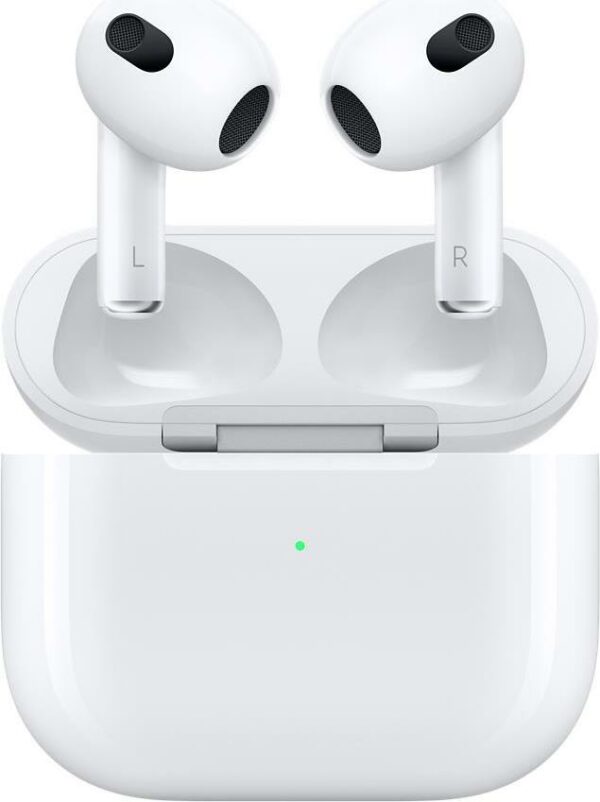 Neues Design AirPods sind leicht und haben eine konturierte Pass­form. Sie sitzen genau im richtigen Winkel - für angenehmes Tragen und um Audio perfekt in dein Ohr zu bringen. Das untere Ende ist 33 % kürzer als bei den AirPods (2. Generation) und hat einen Druck­sensor