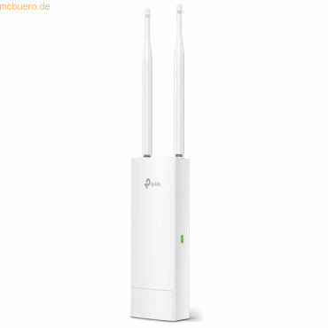 Der WLAN-Outdoor-Accesspoint EAP110-Outdoor von TP-Link.> Highlights- Designed für Outdoor-WLAN-Anwendungsfälle- WLAN mit bis zu 300Mbit/s und 2*2-MIMO- Hohe Sendeleistung und empfindliche Antennen- Widerstandsfähiges