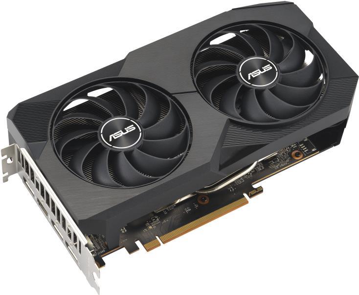 ASUS Dual -RX6600-8G-V2 AMD Radeon RX 6600 8 GB GDDR6 (90YV0GP2-M0NA00)