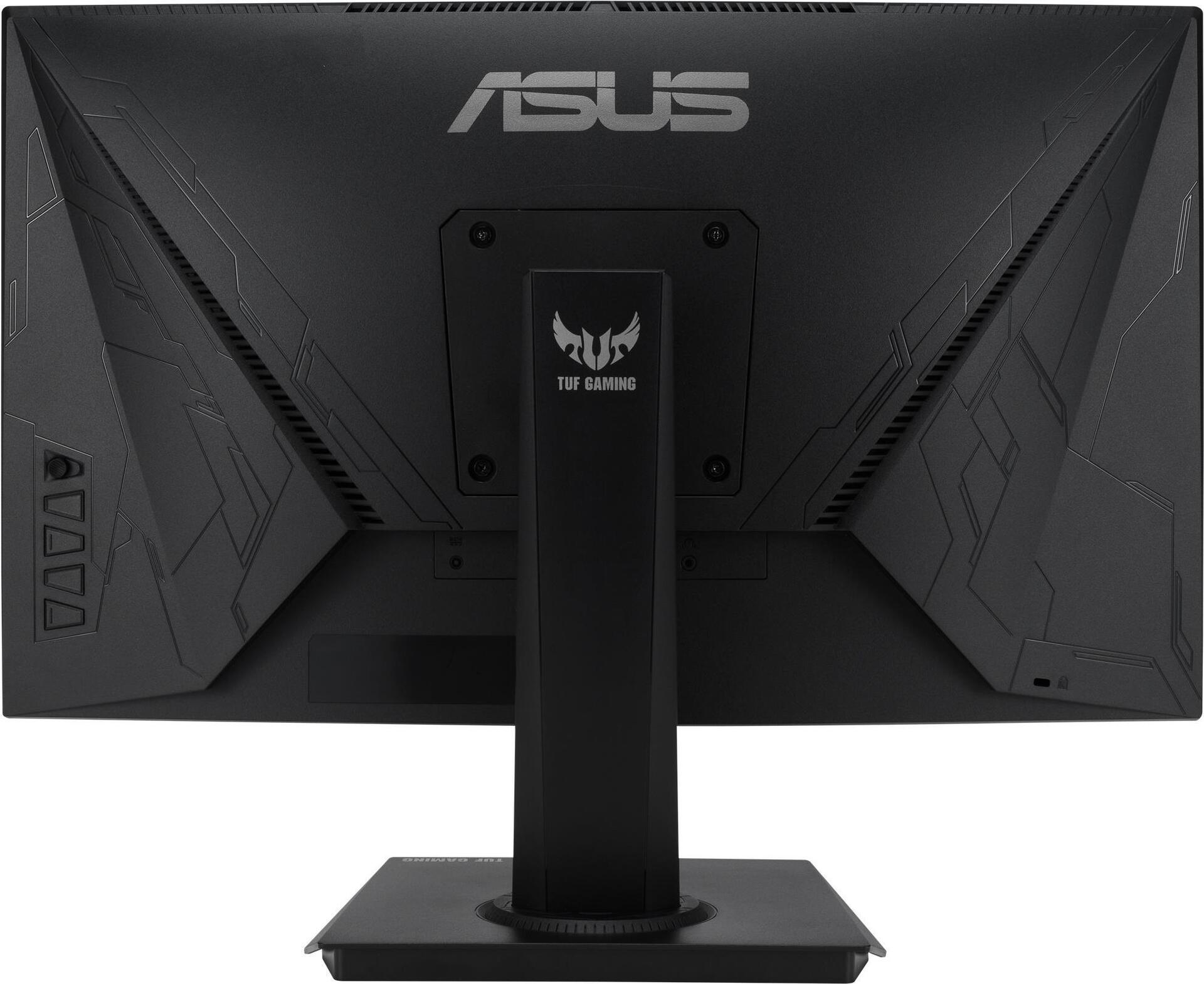 ASUS TUF Gaming VG24VQE – LED-Monitor – gebogen – 59.9 cm (23.6) – 1920 x 1080 Full HD (1080p) @ 165 Hz – VA – 250 cd/m² – 3000:1 – 1 ms – 2xHDMI, DisplayPort – Lautsprecher – Schwarz