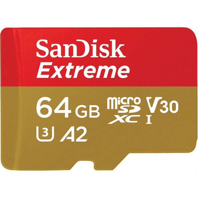 Sandisk Extreme 64 GB microSDXC Speicherkarte (64 GB GB)