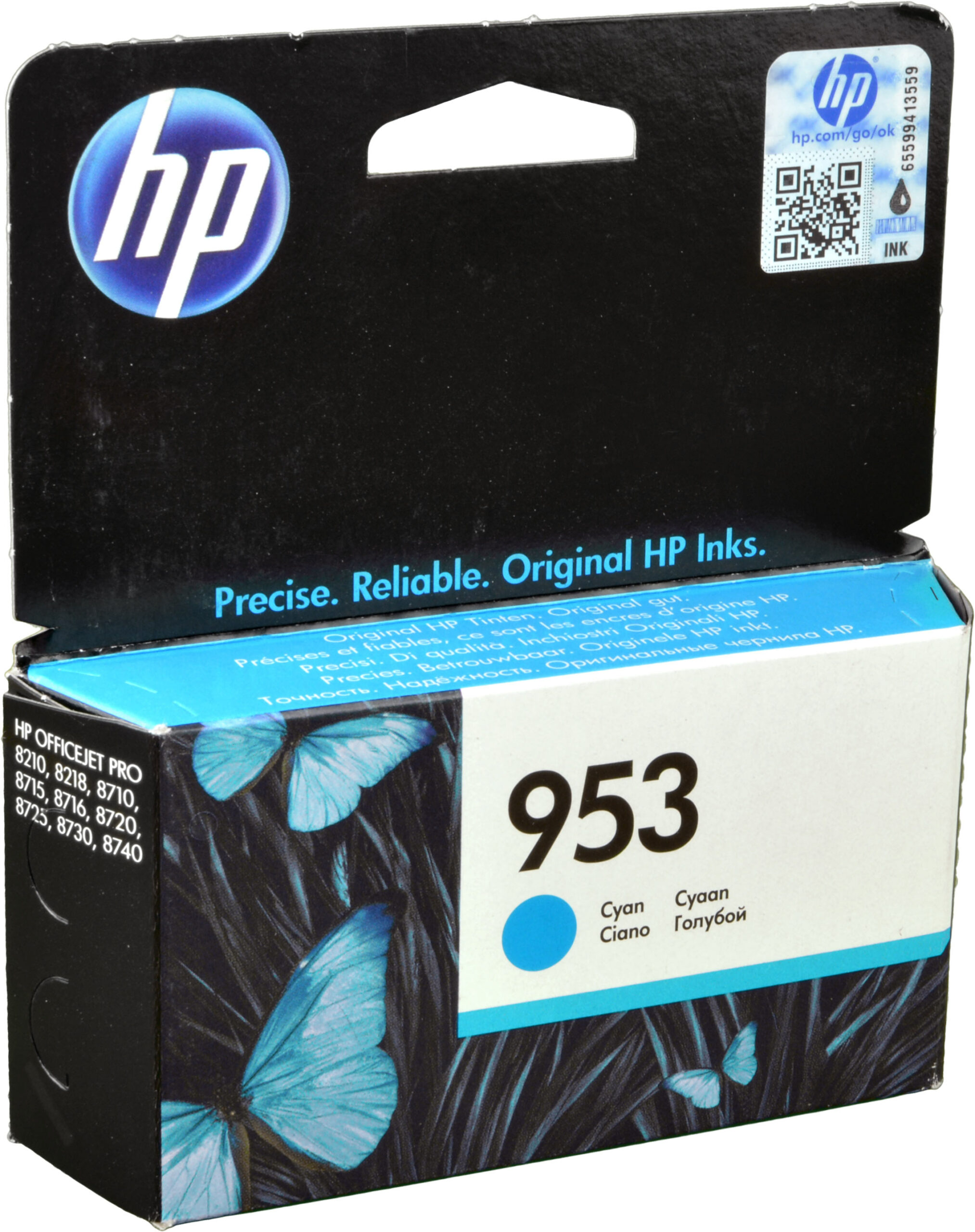 HP Tinte F6U12AE  953  cyan