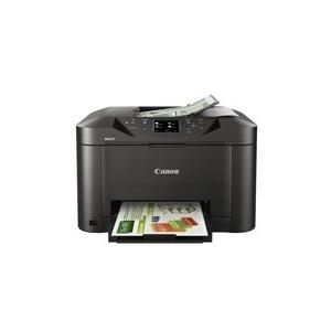 Canon MAXIFY MB5155 – Multifunktionsdrucker – Farbe – Tintenstrahl – A4 (210 x 297 mm), Legal (216 x 356 mm) (Original) – A4/Legal (Medien) – bis zu 21 Seiten/Min. (Kopieren) – bis zu 23 ipm (Drucken) – 250 Blatt – 33.6 Kbps – USB 2.0, LAN, Wi-Fi(n), USB-Host (0960C026)