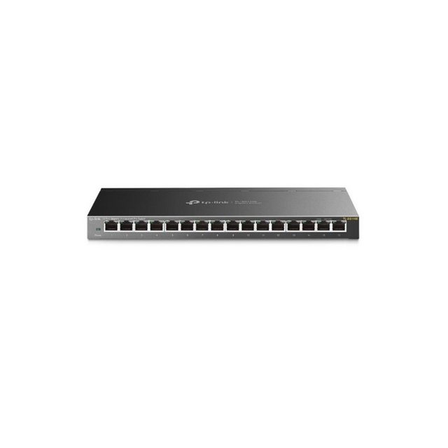 TP-Link TL-SG116E – Unmanaged Pro-Switch mit 16 Gigabit-Ports Netzwerk-Switch