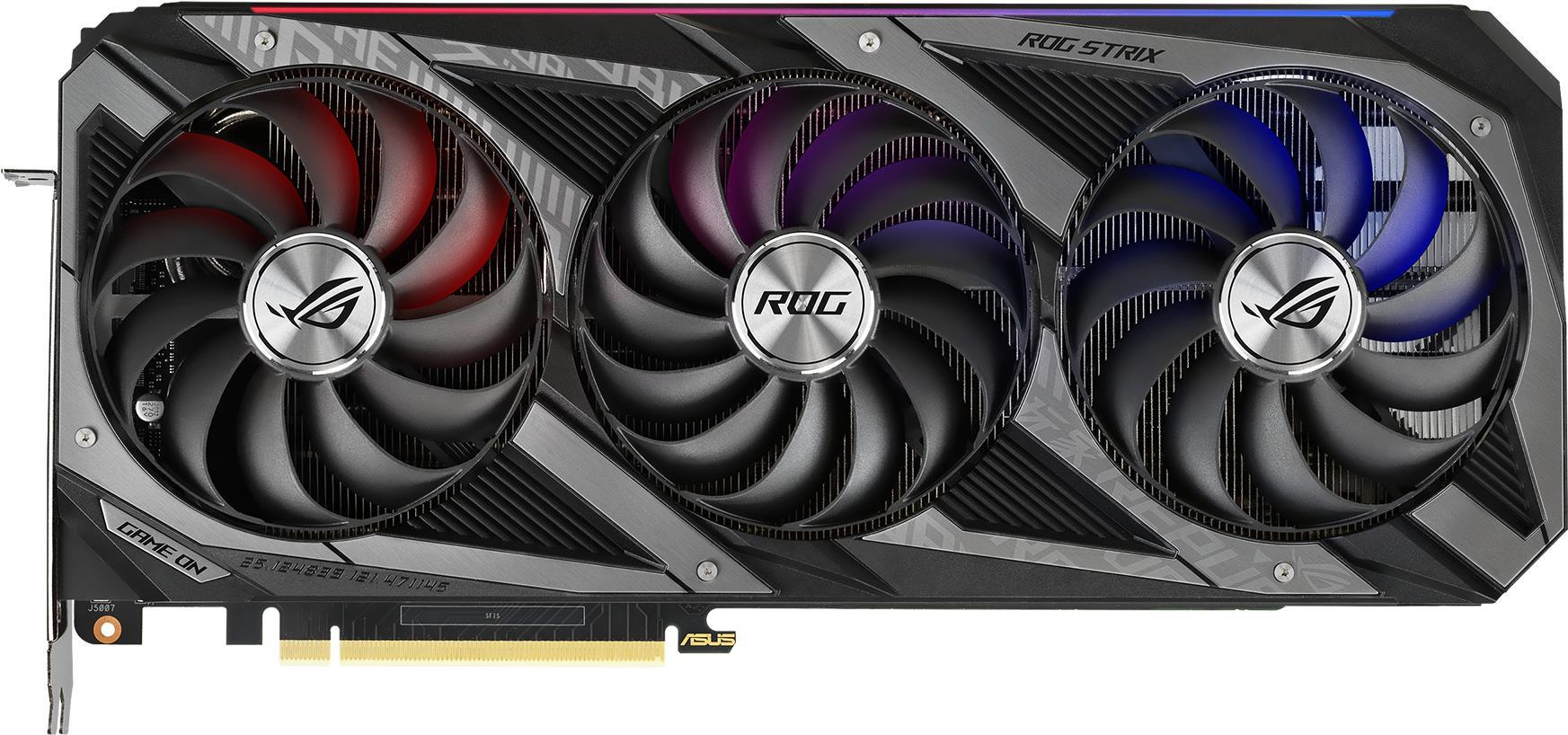 ASUS ROG Strix GeForce RTX 3070 Ti OC, ROG-STRIX-RTX3070TI-O8G-GAMING, 8GB GDDR6X, 2x HDMI, 3x DP (90YV0GW0-M0NA00)