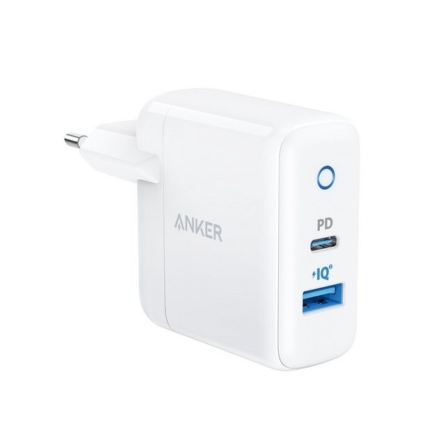 Anker PowerPort PD+2 USB-Ladegerät (mit 2 Anschlüssen Ladegerät (1A+1C)