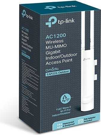 TP-LINK EAP225-Outdoor – Funkbasisstation – Wi-Fi – Dualband